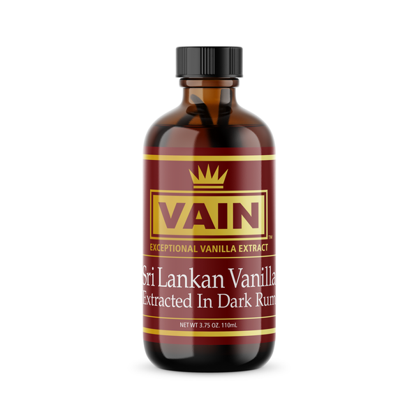 Sri Lankan Vanilla extracted in Dark Rum